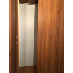 Six-door bedroom wardrobe + chest of drawers